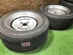 WedsSport ALBINO RACING 15inch 7.5j+1 × PIRELLI 225/50R15 PCD114.3 4穴 アルビノレーシング