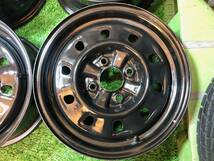 日産純正 15inch 6j+40 PCD114.3 4穴 180 ウイングロード シルビア セフィーロ ブルーバード プリメーラ ローレル ADバン NV200 バネット_画像4