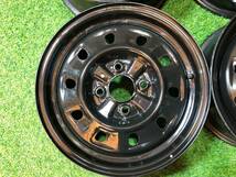 日産純正 15inch 6j+40 PCD114.3 4穴 180 ウイングロード シルビア セフィーロ ブルーバード プリメーラ ローレル ADバン NV200 バネット_画像5