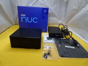 【美品動作確認済】 Intel NUC11 11世代i7-1165G7 2.8GHz Win10Home/8GB/1T(CT1000P5SSD8) NUC11PAHi7