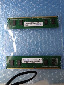 【動作確認済】ADATA 288Pin DDR4-UDIMM 4Gx2 PC4-21300 AD4U2666J4G19-D