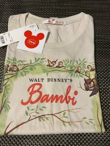 ユニクロ　Disney コラボ　バンビＴシャツ