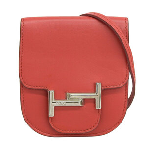  Tod's TOD'S Mini pochette leather red group lady's 4072