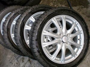 Legales　15×4.5　PCD100　+43★スタッドレス　165/55R15　4本