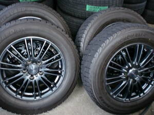 WEDS　VELVA　16×6.5　PCD114.3　+38★スタッドレス　215/65R16　4本＃アルファード・・ヴェルファイア