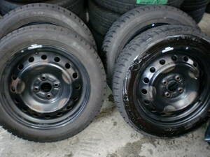 トヨタ　ラクティス　4穴　16×5.5　PCD100★深溝スタッドレス　175/60R16　4本＃NCP100　