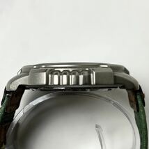 【希少】SEIKO ALBA HYPER-TECH TITANIUM アルバ クロノグラフ クォーツ 腕時計 ウォッチ チタンニウム メンズ ミリタリー 不動 ジャンク品_画像7