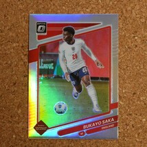 panini donruss soccer optic bukayo saka パニーニドンラスサッカー ブカヨ・サカ イングランド アーセナル silver prizm_画像1