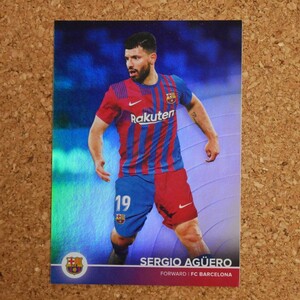 topps Sergio Aguero 275シリ トップス セルヒオ・アグエロ バルセロナ アルゼンチン soccer