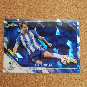 Topps chrome Fabio Vieira トップスクローム ファビオ・ヴィエイラ ポルト アーセナル Sapphire soccer