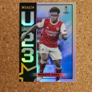 topps merlin bukayo saka トップスマーリン ブカヨ・サカ アーセナル イングランド サッカー soccer u23の画像1