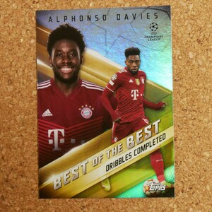 topps Alphonso Davies トップス アルフォンソ・デイヴィス バイエルン カナダ soccer サッカー best of the best