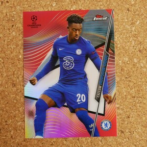 topps finest Callum Hudson-Odoi 5シリ トップスファイネスト カラム・ハドソン＝オドイ チェルシー フォレスト red refractor soccer