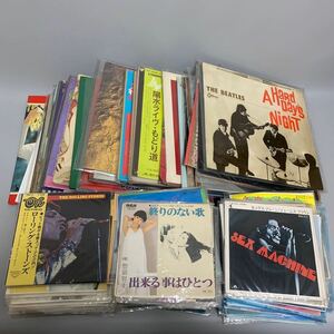 1円 おまとめ 邦楽 洋楽 レコード 大量 昭和 レトロ ビートルズ ローリングストーンズ 他 LP33枚 EP145枚 計178枚 現状品