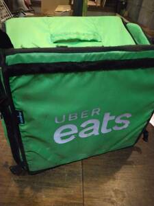 初代 バッグ緑 ウーバーイーツ Uber eats配達バック保冷バッグ グリーン