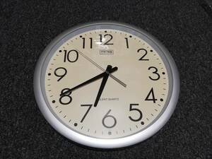 MAG W-768　サイレントクウォーツ　静音時計　大型文字盤　直径約42ｃｍ　アナログ時計 掛け時計 マグ 中古美品