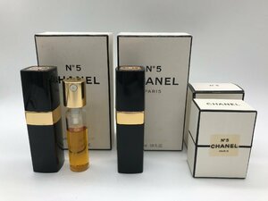 #[YS-1] perfume # Chanel CHANEL # NO5 Pal fam7.5ml EXTRAIT T.T.P.M 7ml # 3 point set summarize [ including in a package possibility commodity ]K#