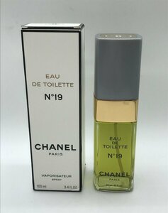 ■【YS-1】 香水 ■ シャネル CHANEL ■ NO19 オードトワレ EDT 100ml 【同梱可能商品】K■