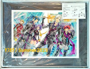 新品 D.Gray-man 複製原画 JF10 アレン ウォーカー 神田ユウ ラビ リナリー リンク ティムキャンピー 原作星野桂 集英社 高級 未使用額入り