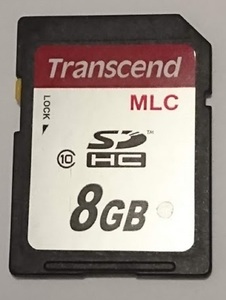 SD card 8GB 10 pieces set Class10 MLC NAND business use / industry for collection included oriented SDHC card 