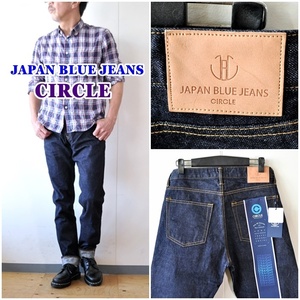 JAPAN BLUE JEANS ジャパンブルー ジーンズ CIRCLE J301 ストレート 14.8oz アメリカ綿 ヴィンテージセルヴィッチ デニム 33インチ