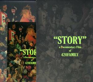STORY A DOCUMENTARY FILM OF 420 FAMILY 初回限定 2DVD 裏庭 terry the aki-06 cocolo youth red spider shingo 西成 t muzik 韻踏合組合
