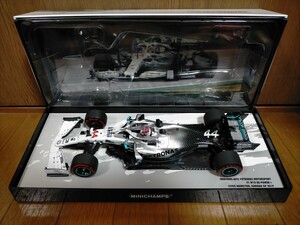 海外別注品 PMA 1/18 メルセデス AMG ペトロナス F1 W10 H.ハミルトン No.44 2019 ドイツGP 限定333台