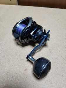 中古品 シマノ SHIMANO 17 グラップラー 300HG ベイトリール 両軸リール 右巻き PE 2号 200M