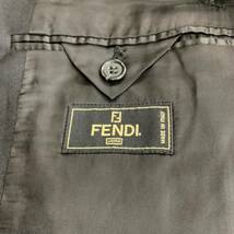 FENDI フェンディ スーツ セットアップ イタリア製 黒 古着 77776_画像5