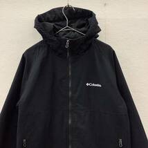 Columbia コロンビア フーデット 中綿 ナイロンジャケット 黒 size L 77799_画像1