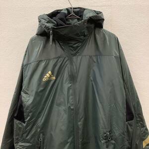 adidas アディダス パデッドプラクティスジャケットナイロンジャケット レジェンドアイビー 野球 size L 77934