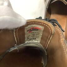 REDWING レッドウィング ポストマン オックスフォード3103 プレーントゥ size 26.0 革靴 77968_画像9