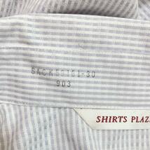 【L】SHIRTS PLAZA シャツプラザ　七分袖シャツ　チェック　シンプル_画像10