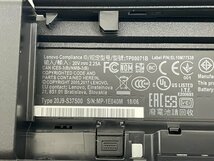 【UEFI起動確認済み／中古】ThinkPad L570 【20J9-S37S00】 (Core i5-7200U, RAM4GB, HDD無し[OS無し]) ★本体＋ACアダプタ_画像9