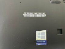 【UEFI起動確認済み／ジャンク】ThinkPad X1 Carbon [TYPE 20KG-S20H00] (Core i5-8250U, RAM8GB, SSD 無し) ●BATT NG / UEFI-BATT NG_画像9