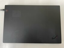 【UEFI起動確認済み／ジャンク】ThinkPad X1 Carbon [TYPE 20KG-S20H00] (Core i5-8250U, RAM8GB, SSD 無し) ●BATT NG / UEFI-BATT NG_画像2