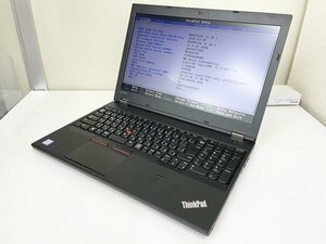 【UEFI起動確認済み／中古】ThinkPad L570 【20J9-S37S00】 (Core i5-7200U, RAM4GB, HDD無し[OS無し]) ★本体＋ACアダプタ