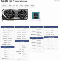 ★中古★Palit NVIDIA GeForce GTX1080Ti 搭載 グラフィックボード Super JetStream 動作確認済★送料無料★_画像7