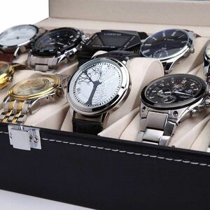 * free shipping new goods 2 piece set arm clock case 1 2 ps storage box collection case 
