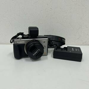 ①【通電済み】Panasonic ミラーレスデジタルカメラ ルミックス GX1 LUMIX DMC-GX1X-K 