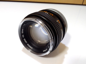 【 動作品 / ジャンク 】 CANON FD 50mm F1.4 FD-Mount Manual Focus Lens キヤノン FDマウント マニュアルフォーカス MF レンズ