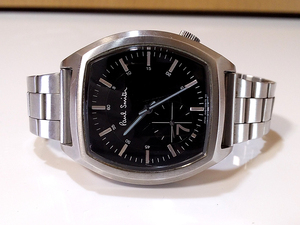 【 稼働中 】 Paul Smith Number Seven by CITIZEN 1045-T001467 Quartz Watch with Small Second ポール・スミス ナンバー7 腕時計