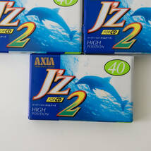 カセットテープ ハイポジ AXIA J'Z2 40分 5個まとめて HIGH POSITION ハイポジション for CD J'Z　_画像4