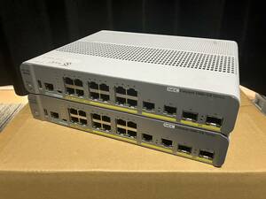 01_Cisco Catalyst series WS-C3560CX-12PC-S（12ポート/PoE+対応）（電源ケーブルつき）