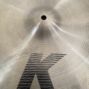 【最初期のIAK】K Zildjian Dark Crash 16インチ 1130g 1986～1987年製の画像2