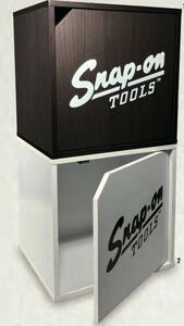 限定品　送料無料　Snap-on スナップオン STACKING CUBE BOX （Brown White）2個セット