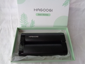  unused HAGOOGI is googi rechargeable Cairo OT-96H-BK boxed 