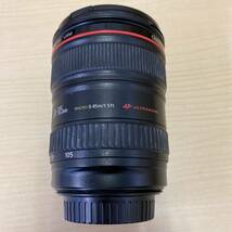 【TM0119】 Canon キャノン カメラレンズ EF 24-105mm 1:4 L IS USM ズームレンズ Lレンズ ウルトラソニック キズあり 汚れあり_画像3