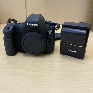 【TM0119】 Canon キャノン EOS 6D デジタル 一眼レフ ボディ バッテリー 充電器 付き キズあり 汚れあり 動作未確認