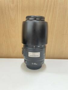 【TK0119】Canon キャノン 望遠 レンズ 75-300mm ウルトラソニック ultrasonic IMAGE STABILIZER 1.5m/4.9ft フィルター HAKUBA ET-64Ⅱ